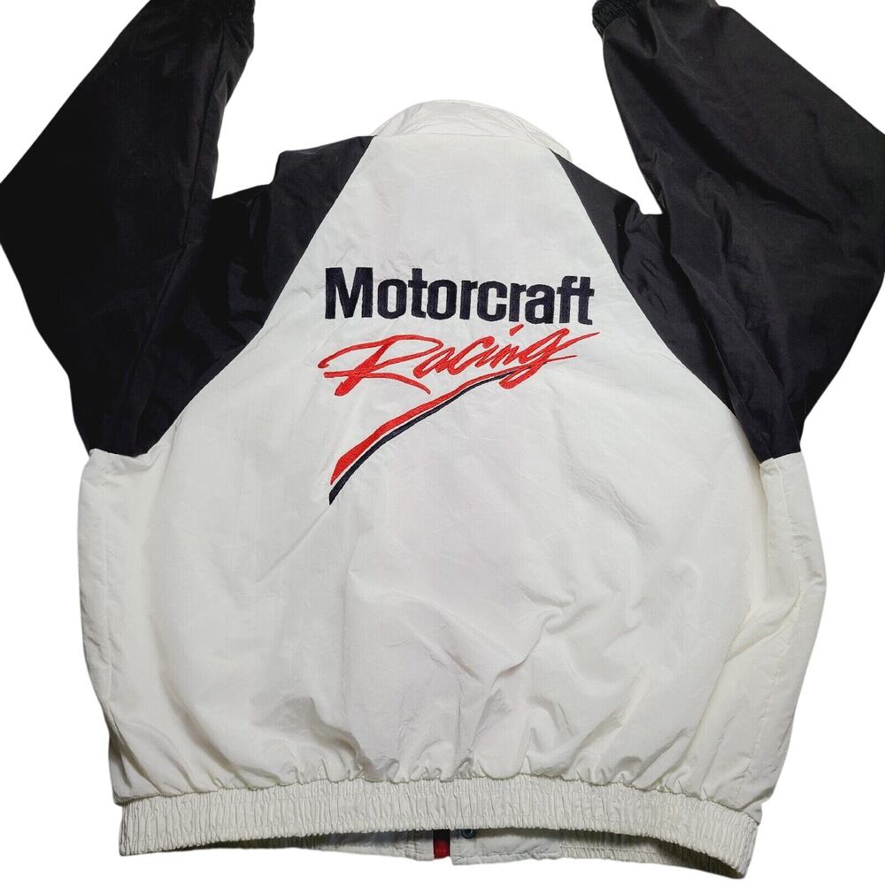 Vintage Ford Motorcraft Racing Men’s Jacket Windbreaker Size Large USA MADE